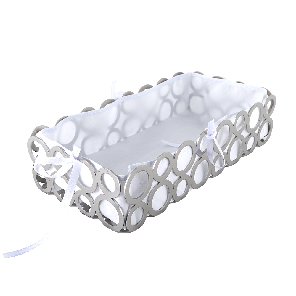 Venezia Stainless Steel Bread Basket