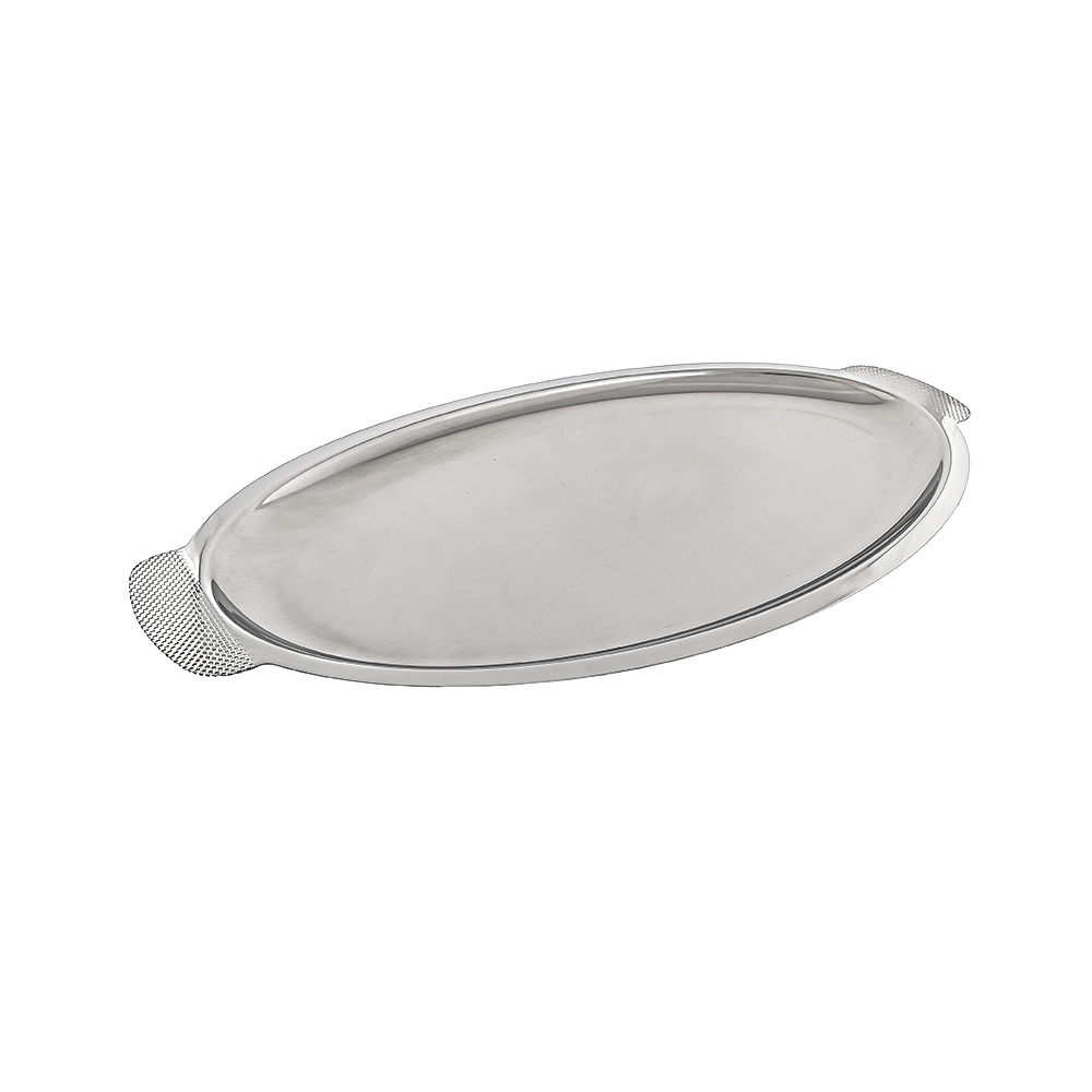 Sarezzo Stainless Steel Gourmet Oval Tray