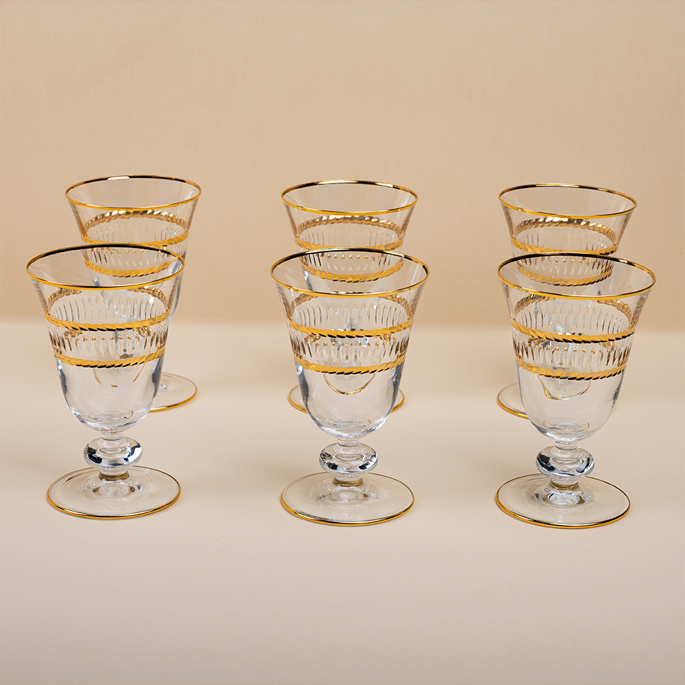 Stemware Glass Set - 6pcs