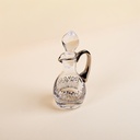 parfum bottle with glass handle