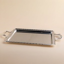 Small Silver Rectangular Tray - 515*280mm