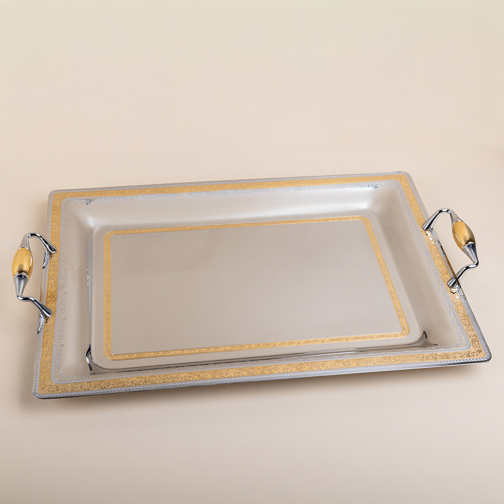 Magic Oro Rectangular Serving Tray - 45x31.5cm