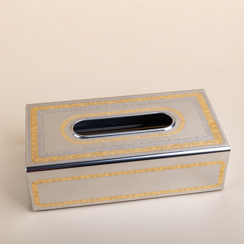 Magic Oro Rectangular Tissue Box - 25x13x7 cm