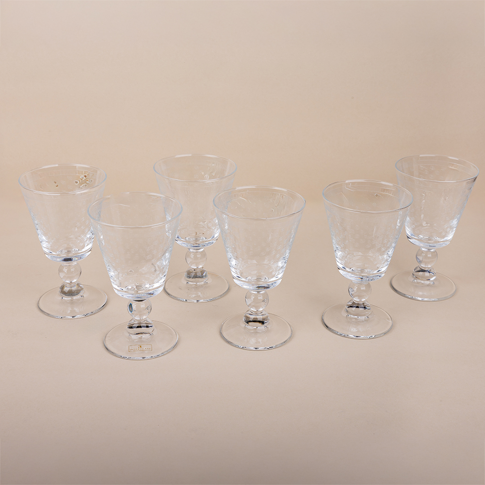 Pallini Parisienne Glass Set - 6pcs