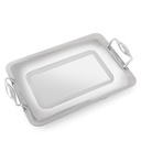 Lady Lines Inox 1 Rectangular Tray 35x24cm