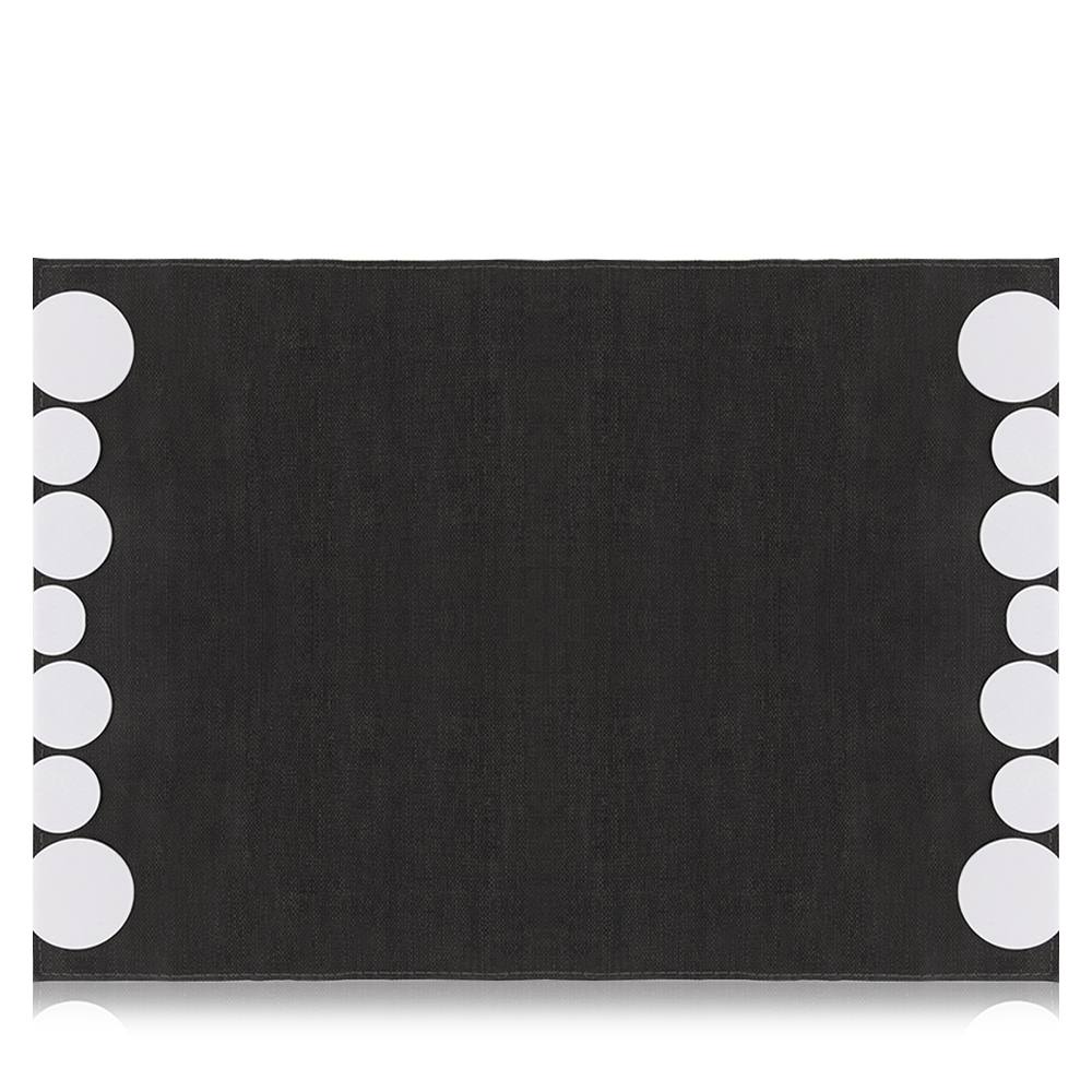 Silver Edges Tray Set of 2