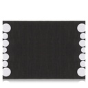 Silver Edges Tray Set of 2