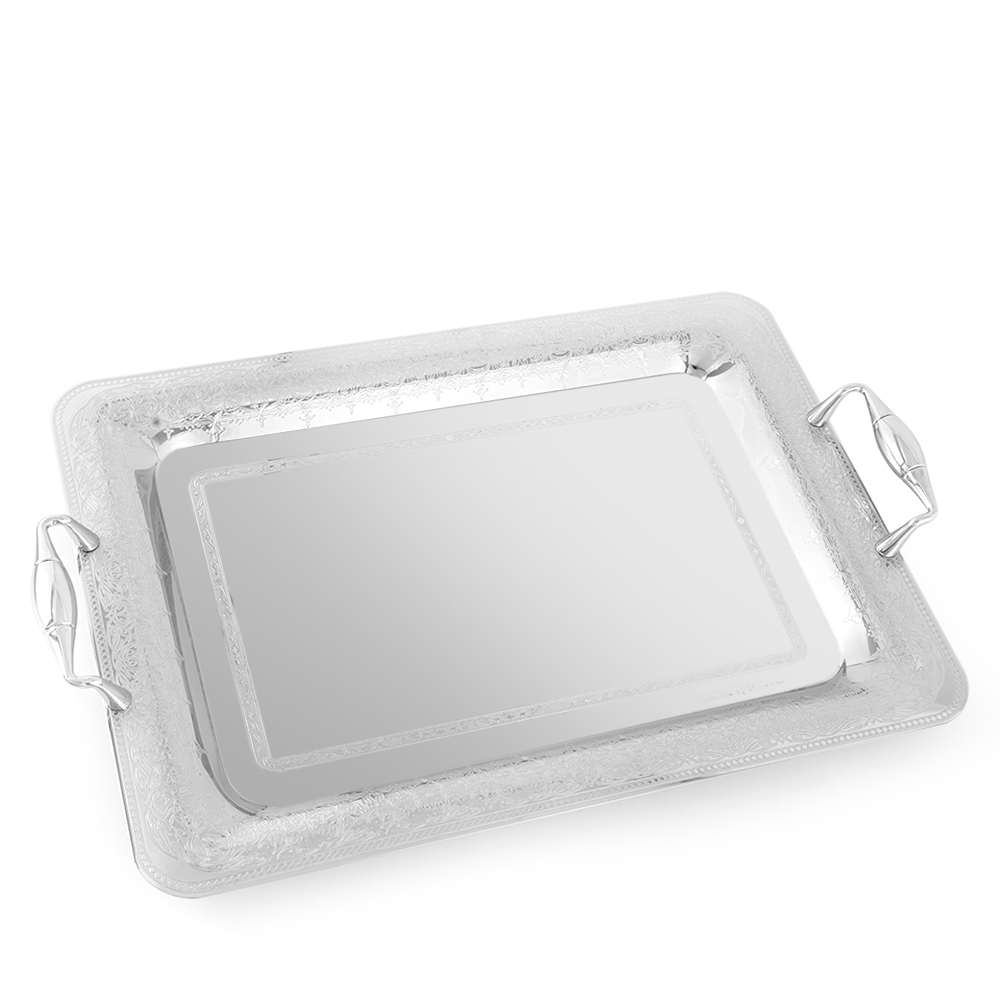 Alma Inox 3 Rectangular Tray 45x31.5cm