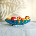 Dolcevita Centerpiece Fruit Bowl - Blue