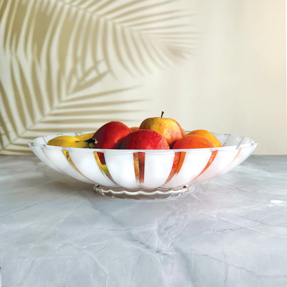Dolcevita Centerpiece Fruit Bowl - Mother of Pearl