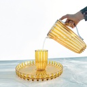 Dolcevita 470ml Drink Tumblers - Amber