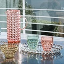 Transparent Grey Tiffany Medium Oval Tray