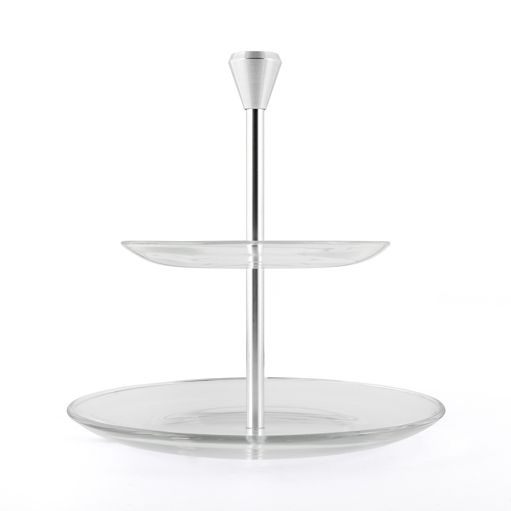 Full Moon 2-Tiered Cake Stand