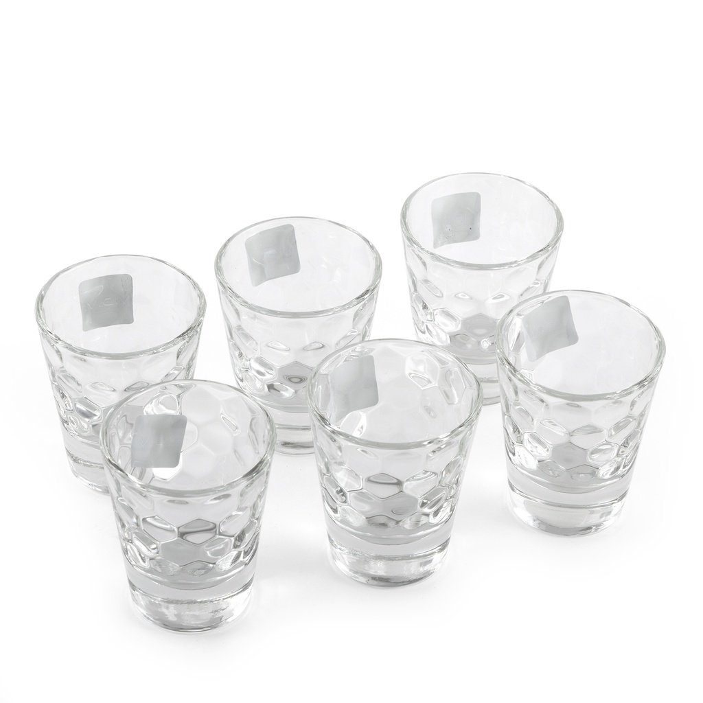 Honey Shot Glass 8Cl Set 6pcs