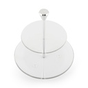 Full Moon 2-Tiered Cake Stand