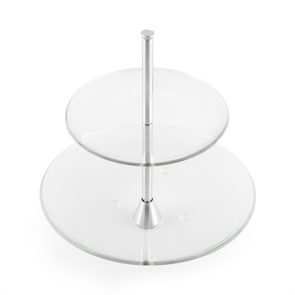 Full Moon 2-Tiered Cake Stand