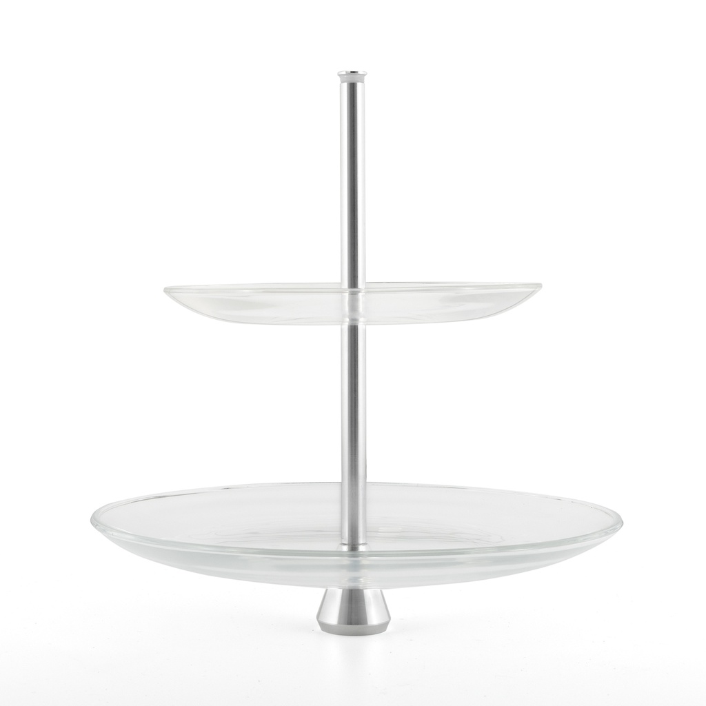 Full Moon 2-Tiered Cake Stand