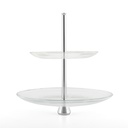 Full Moon 2-Tiered Cake Stand
