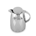 Swirl Cone Vacuum Flask Silver - 1 Litre