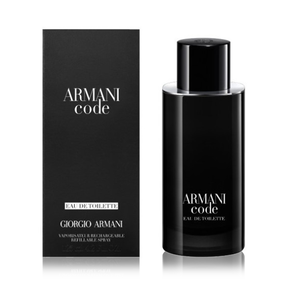Armani Code Refillable Eau de Toilette - 125ml - Men