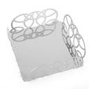 Square Stainless Steel Napkin Holder 20x20cm