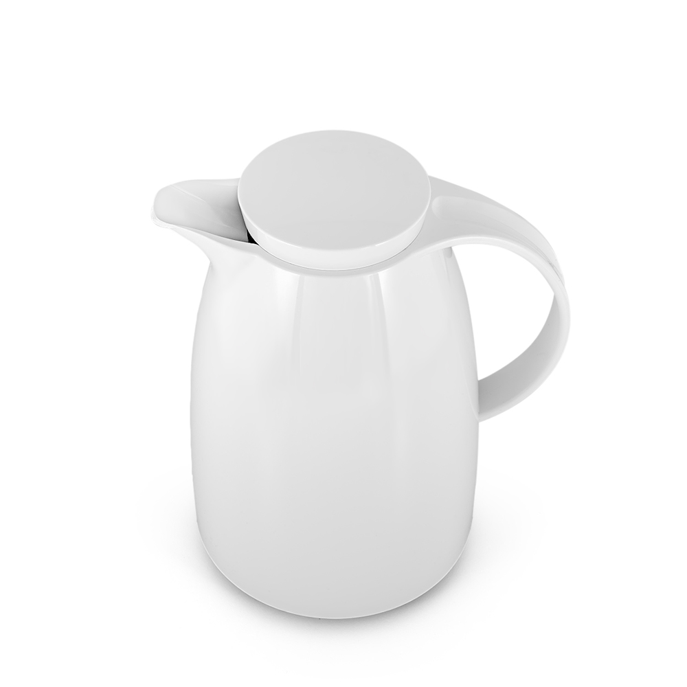 Aubg Qt Vacuum Flask All White - 1 Litre