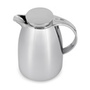 Aubg Steel Vacuum Flask Silver - 1 Litre