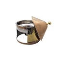 Gold Chafing Dish With Base 3 Ltr
