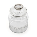 Turkish Pattern Candy Jar Platinum