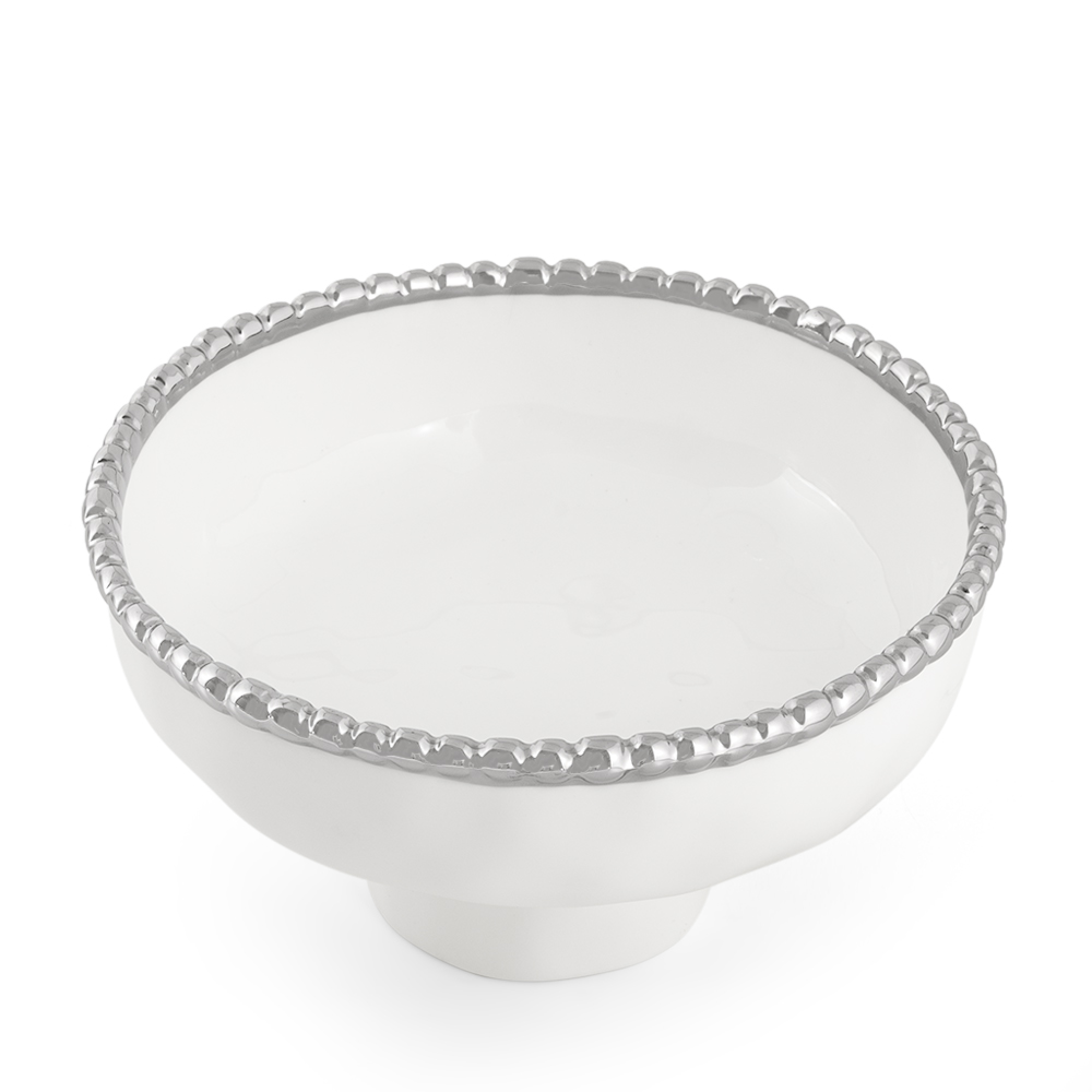Salerno Small Footed Decorative Bowl