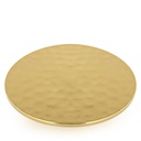 Naya Rustic Wood and Gold Cake Stand