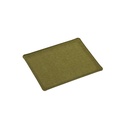 ACRYLIC TRAY 37*28 LINEN GREEN
