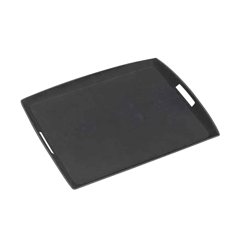 PLATEAU ACRYLIQUE 54X43CM LIN NOIR