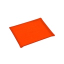 ACRYLIC TRAY 46*36 LINEN CORAIL