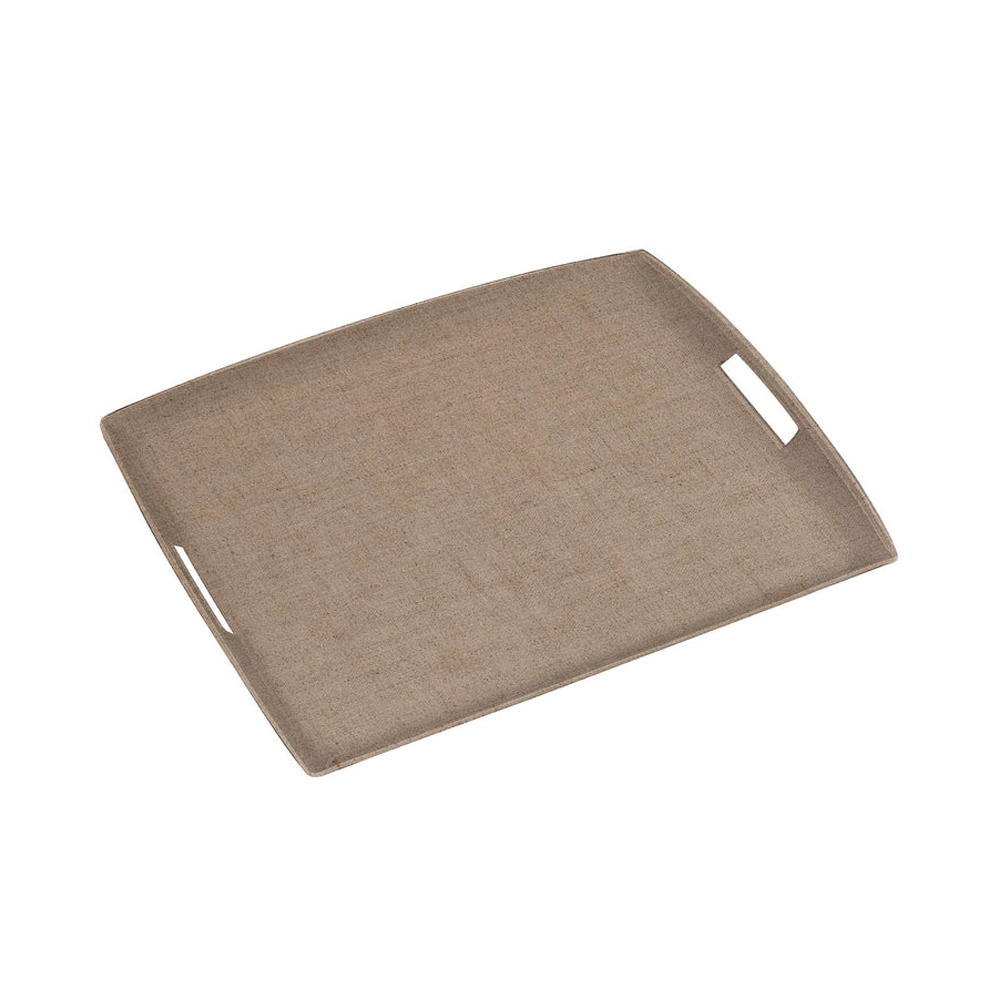 PLATEAU ACRYLIQUE 54X43CM LIN NATUREL