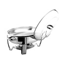 S/S Chafer Oval 70Mm Deep 9.0Ltr