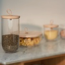 Ivalo Container & Ash Lid H29.5cm Clear