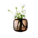 Molten Vase Cube H11cm Smoke