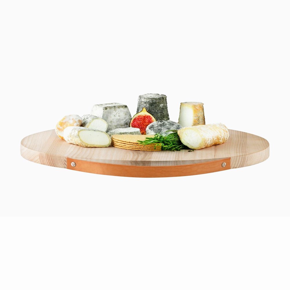 Utility Board Ash & Leather Handle 45cm