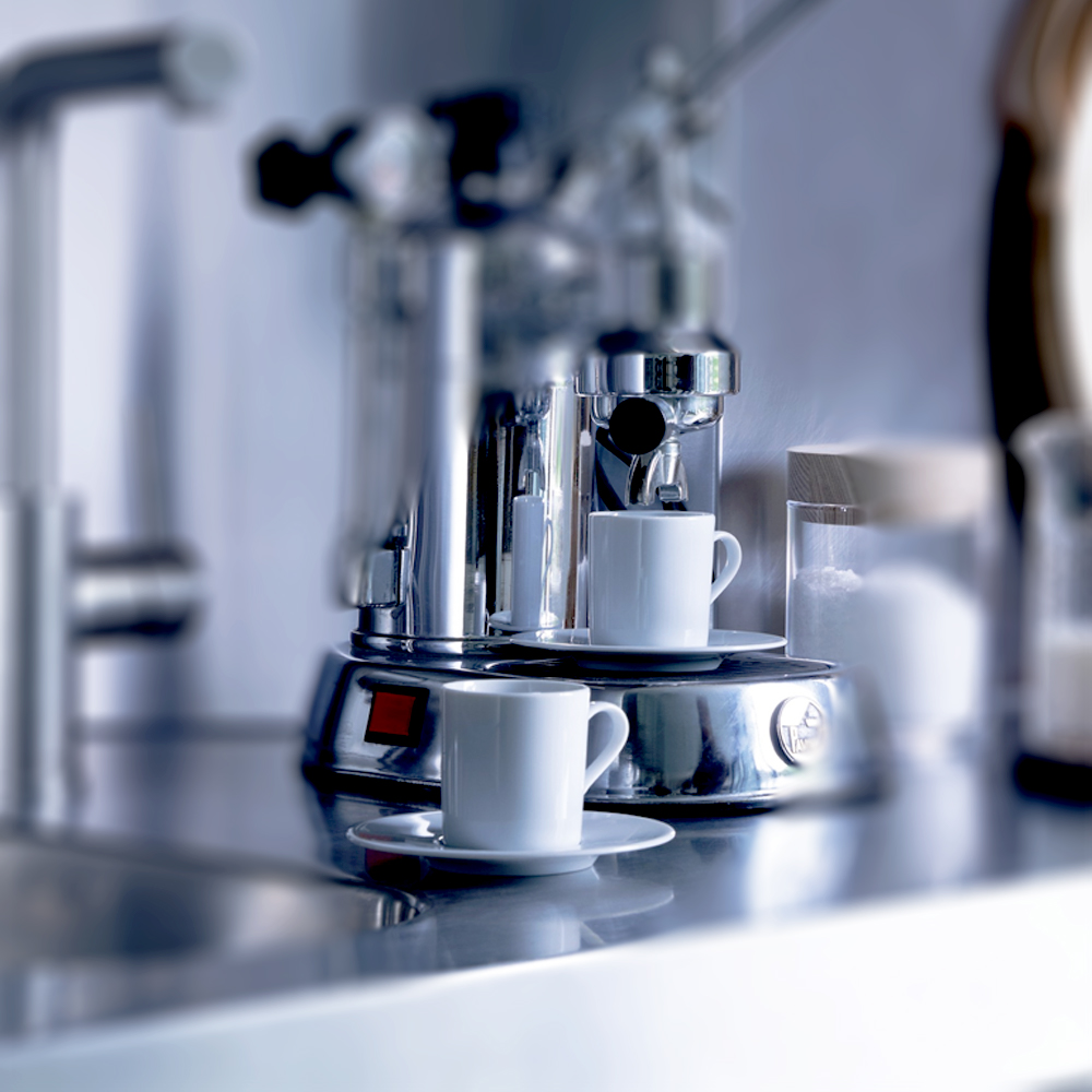 Dine Espresso Cup & Saucer Straight 90ml 4pcs