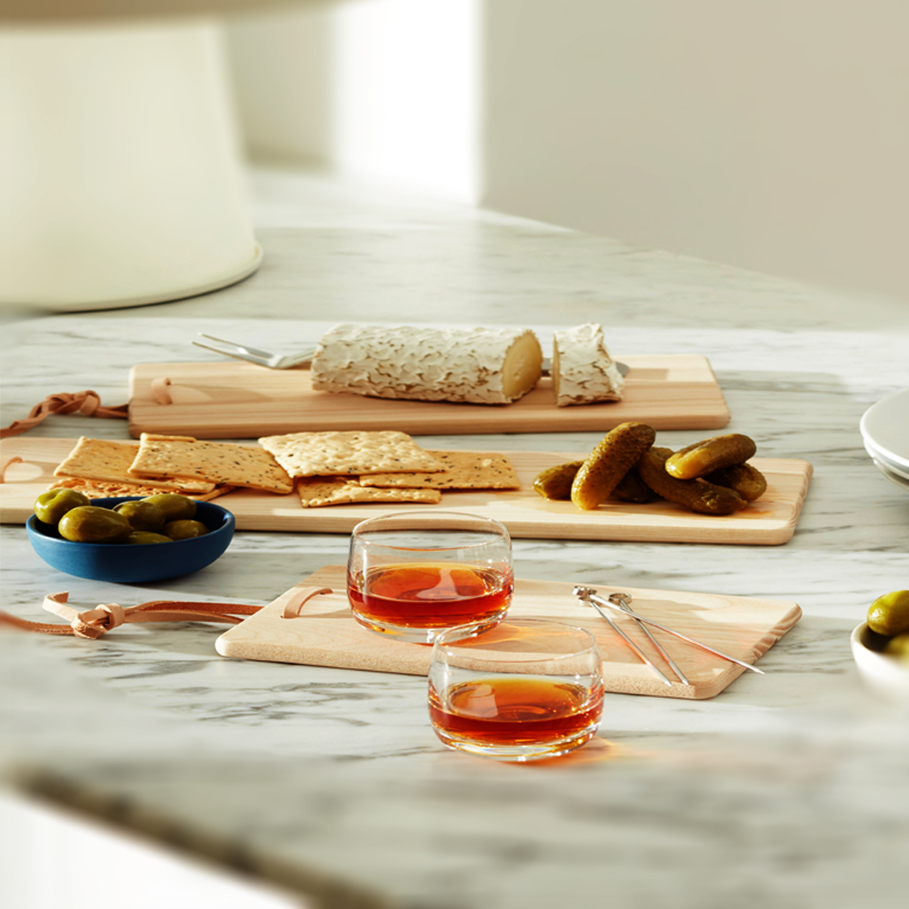 Borough Trio Board Set Ash/Leather