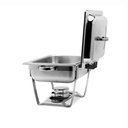 S/S Chafer Half Size Stackable 4.5 Ltr