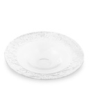 Burano Clear Glass Pasta Plate 30cm