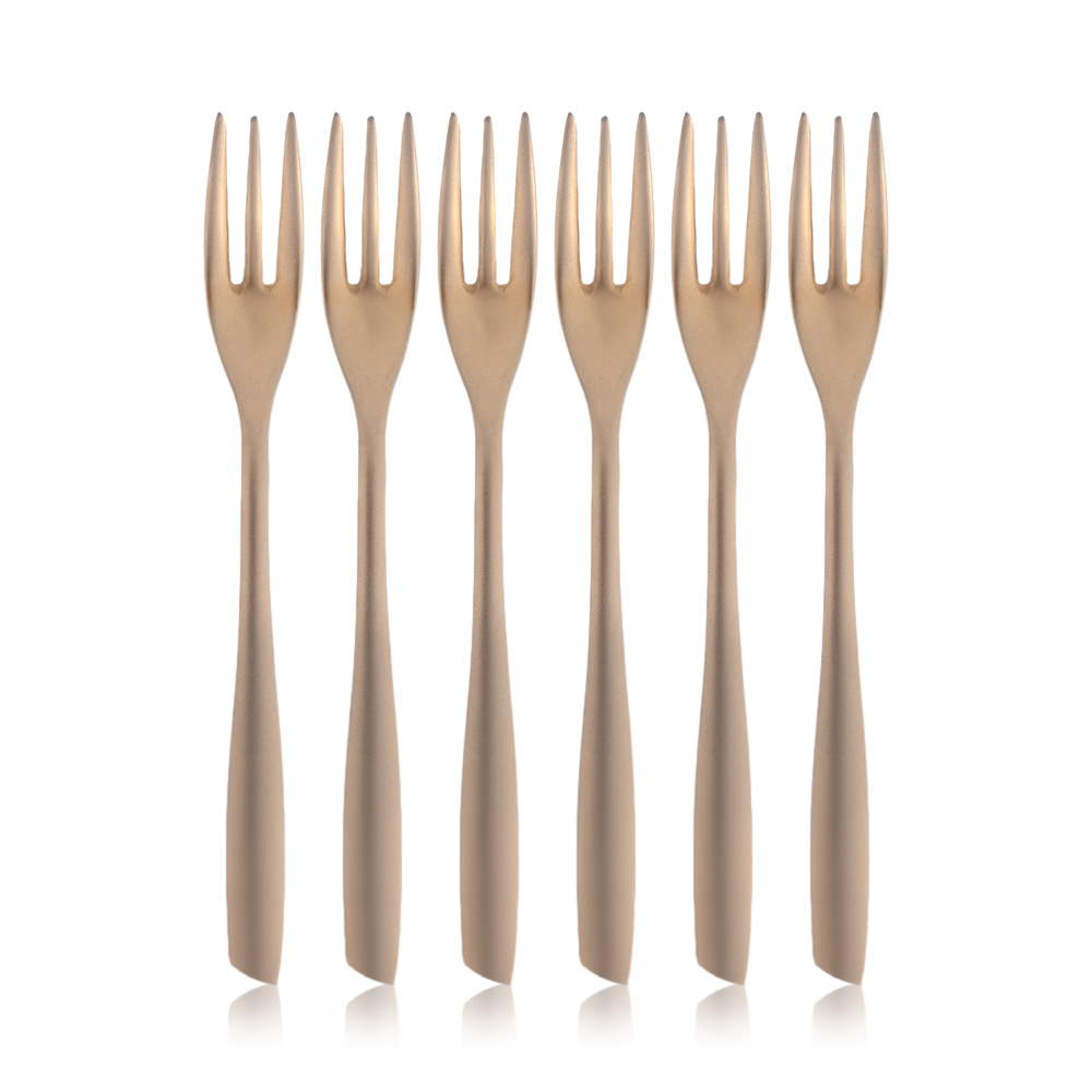 Eleven Sahara Cake Fork Set - 6pcs