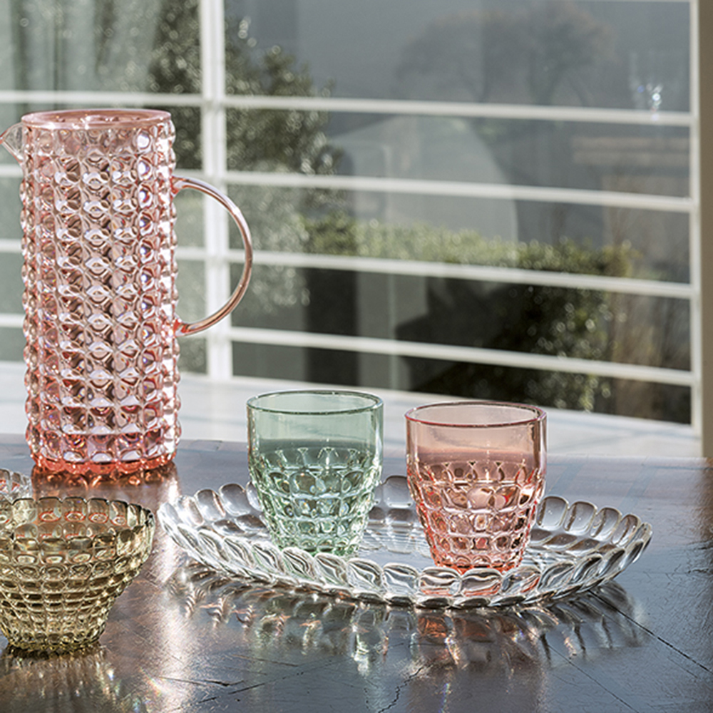 Transparent Clear Tiffany Medium Oval Tray