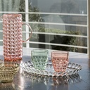 Transparent Clear Tiffany Medium Oval Tray