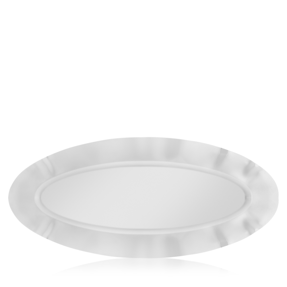 Stainless Steel Oval Tray 61x28 cm