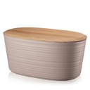 Tierra Bread Box With Board Large - Taupe