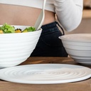 Tierra M Bowl With Lid White