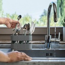 Tidy&Safe Sink Tidy Grey